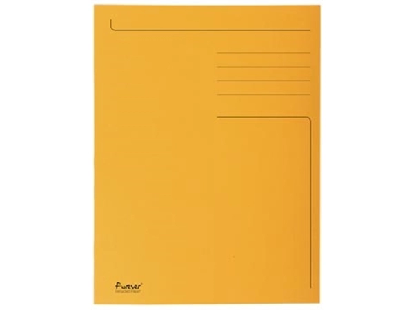 Een Exacompta dossiermap Foldyne ft 24 x 32 cm (voor ft A4), oranje, doos van 50 stuks koop je bij best4office