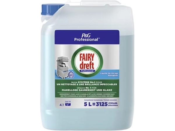 Een FAIRY dreft Professional spoelglansmiddel, fles van 5 l koop je bij Muys Kantoor & Kado