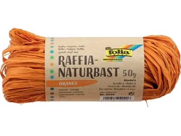 Een Folia raffia oranje koop je bij best4office