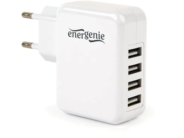 Een Energenie USB adapter, 4 poorten koop je bij best4office