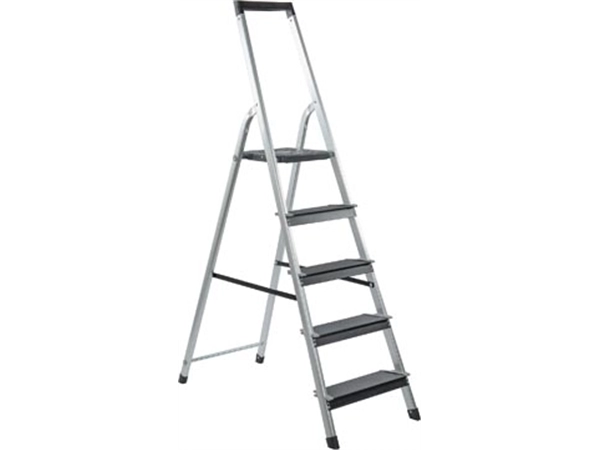 Een Galico trapladder aluminium power step, 5 treden koop je bij best4office