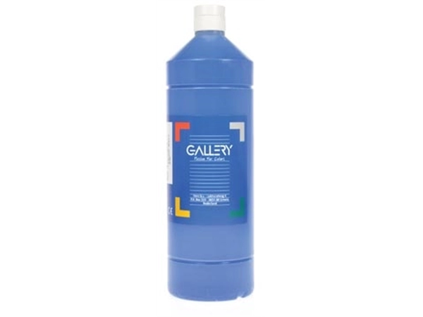 Een Gallery plakkaatverf, flacon van 1 l, donkerblauw koop je bij best4office