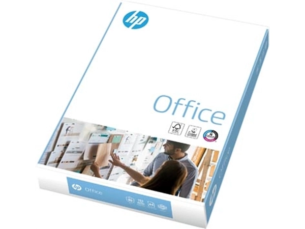 Een HP Office kopieerpapier ft A4, 80 g, pak van 500 vel koop je bij best4office