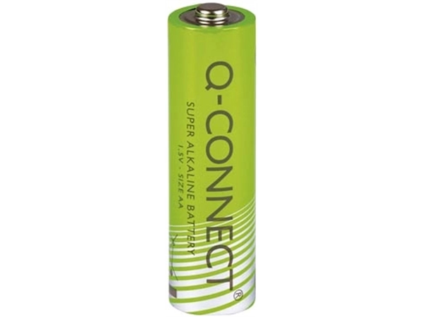 Een Q-CONNECT batterijen AA, blister van 4 stuks koop je bij Muys Kantoor & Kado