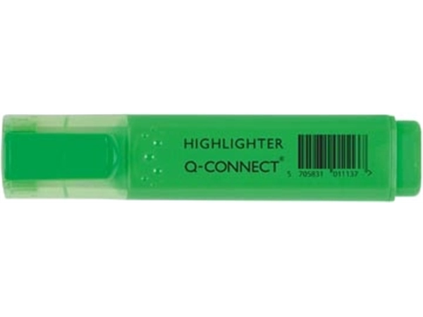 Een Q-CONNECT markeerstift, groen koop je bij best4office