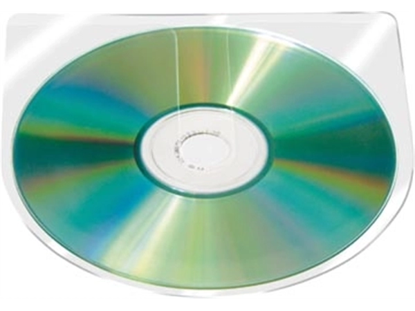 Een Q-CONNECT CD hoes zelfklevend met tab PP 10 stuks koop je bij best4office