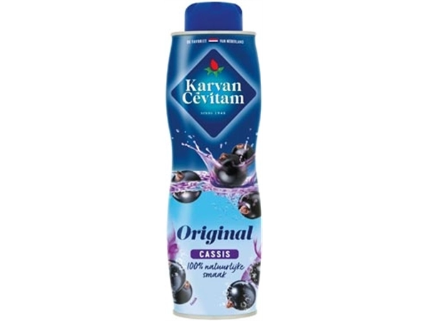 Een Karvan Cévitam siroop, fles van 60 cl, cassis koop je bij Muys Kantoor & Kado