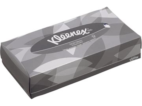 Een Kleenex papieren zakdoeken, 2-laags, 100 vellen koop je bij Muys Kantoor & Kado