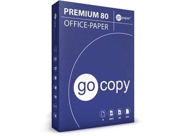 Een Kopieerpapier ft A4, 80 g, 160 CIE, pak van 500 vel koop je bij best4office