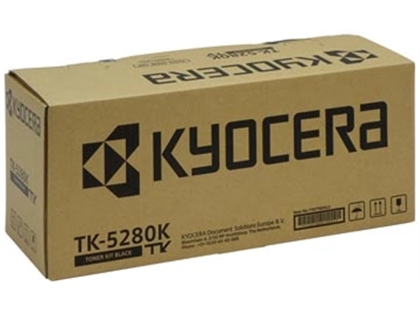 Een Kyocera toner TK-5280, 13.000 pagina's, OEM 1T02TW0NL0, zwart koop je bij best4office