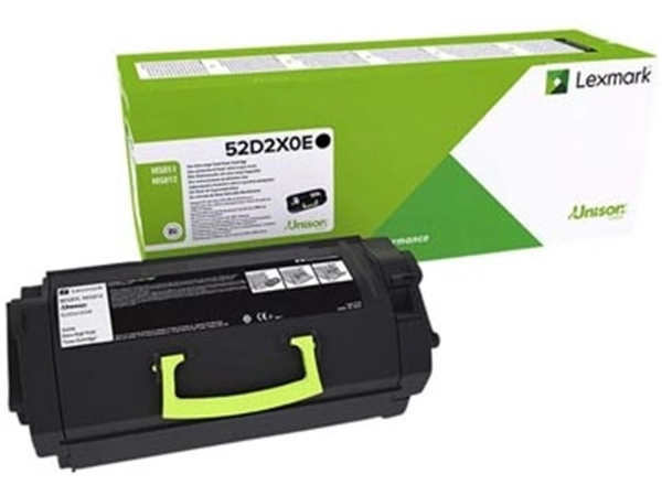 Een Lexmark toner return program 522X, 45.000 pagina's, OEM 52D2X00, zwart koop je bij Muys Kantoor & Kado