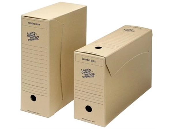 Een Loeff's gemeentearchiefdoos Jumbo box, pak van 25 stuks koop je bij best4office