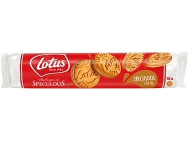 Een Lotus gevulde speculoos, 150 g, speculooscrème, pak van 9 rollen koop je bij Muys Kantoor & Kado