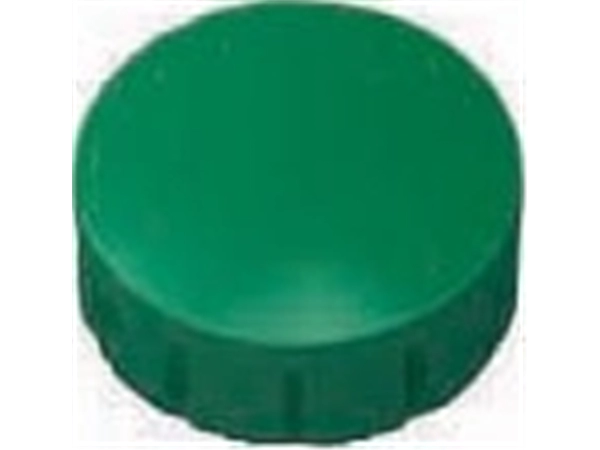 Een MAUL magneet Solid, 15 mm, trekkracht 150 gr, doos van 10 stuks, groen koop je bij best4office