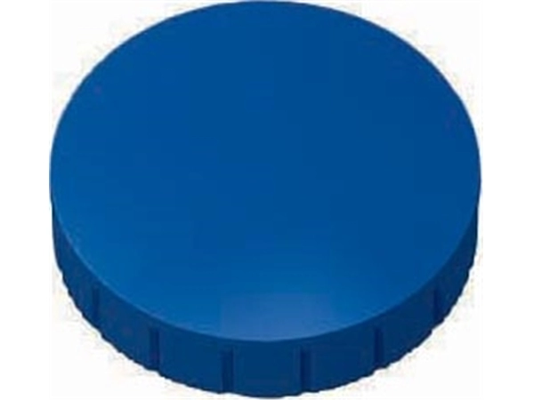 Een MAUL magneet Solid, 32 mm, trekkracht 800 gr, doos van 10 stuks, blauw koop je bij best4office