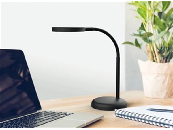 Een MAULjoy bureaulamp, LED, op voet, zwart koop je bij best4office