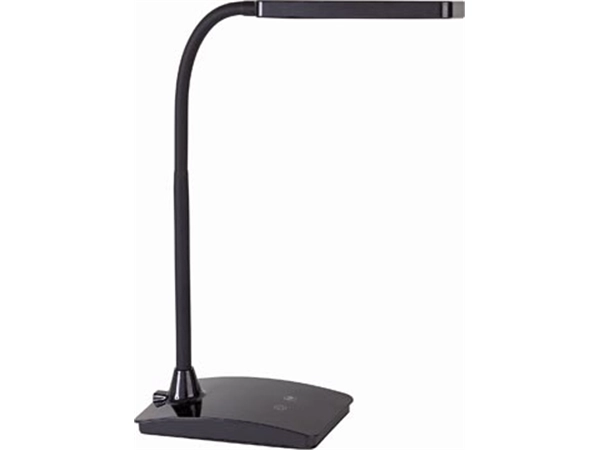 Een MAULpearly bureaulamp, LED, op voet, color vario, dimbaar, zwart koop je bij Muys Kantoor & Kado