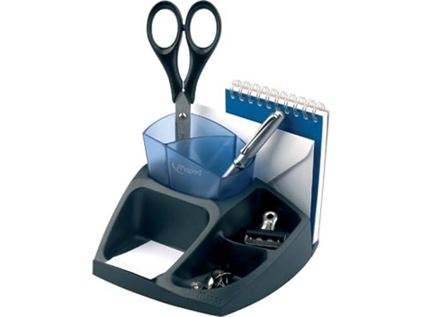 Een Maped bureaustandaard Compact Office Essentials Gr zwart/blauw koop je bij best4office