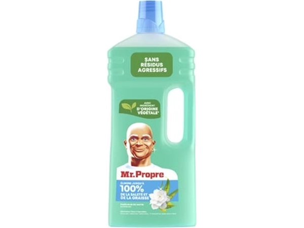 Een Mr. Proper allesreiniger ochtend fris, fles van 1,3 l koop je bij Muys Kantoor & Kado