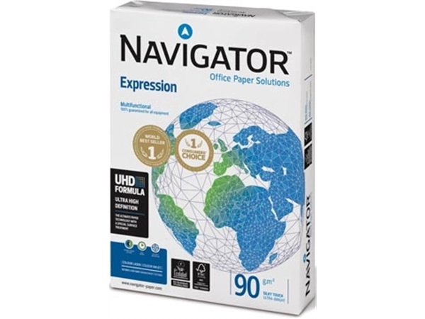 Een Navigator Expression presentatiepapier ft A3, 90 g, pak van 500 vel koop je bij best4office