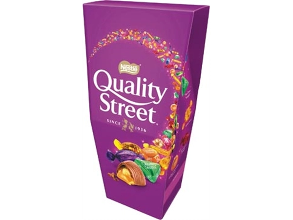 Een Nestle quality street, pak van 265 g koop je bij Muys Kantoor & Kado