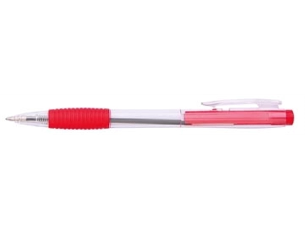 Een Office Products balpen 0,5 mm, rood koop je bij Muys Kantoor & Kado