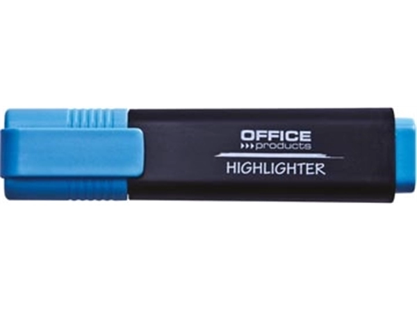 Een Office Products markeerstift, blauw koop je bij Muys Kantoor & Kado