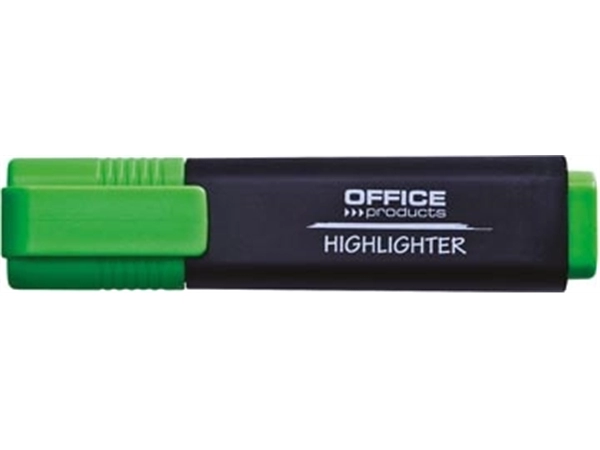 Een Office Products markeerstift, groen koop je bij Muys Kantoor & Kado