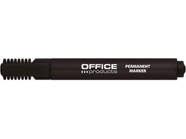 Een Office Products permanent marker 1-5 mm, beitelpunt, zwart koop je bij Muys Kantoor & Kado