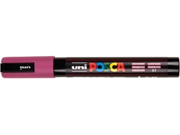 Een uni-ball Paint Marker op waterbasis Posca PC-5M framboos koop je bij best4office