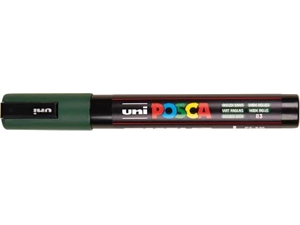 Een uni-ball Paint Marker op waterbasis Posca PC-5M Engels groen koop je bij best4office