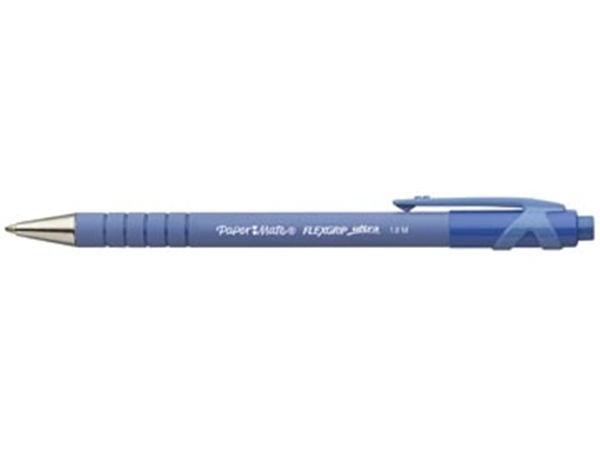 Een Paper Mate balpen Flexgrip Ultra RT medium, blauw koop je bij Muys Kantoor & Kado