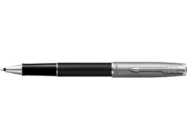 Een Parker roller Sonnet Essential, fijn, in giftbox, Black CT (zwart) koop je bij best4office