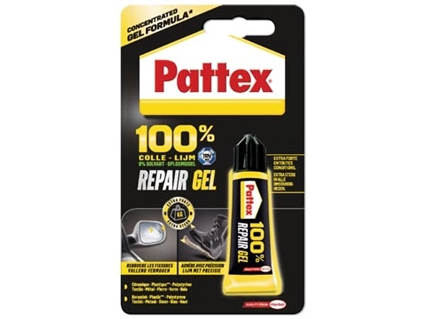 Een Pattex alleslijm Repair Extreme, tube van 8 g, op blister koop je bij best4office