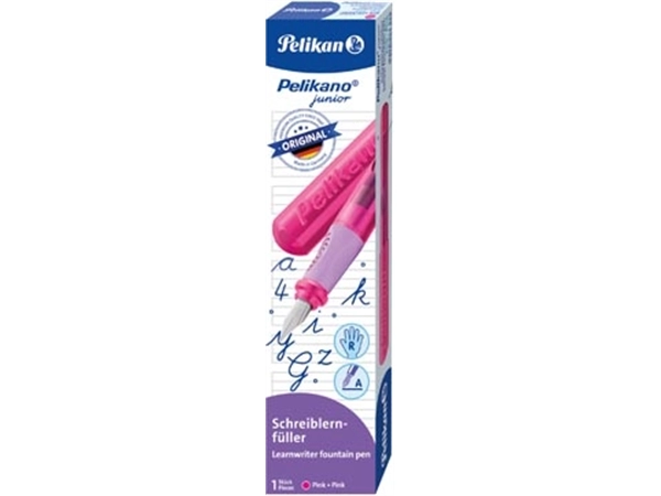 Een Pelikan Vulpen Pelikano Junior P67 voor rechtshandigen, roze koop je bij best4office