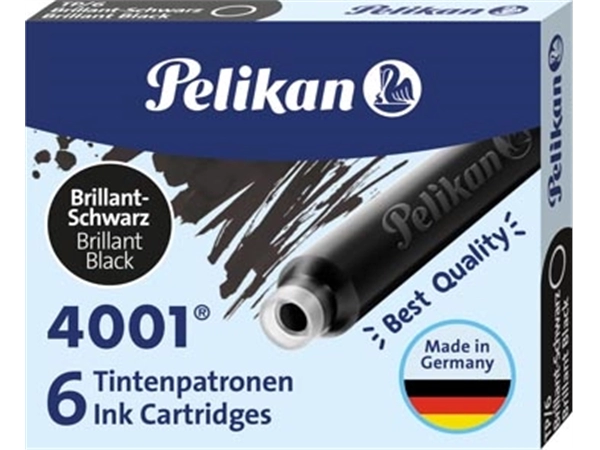 Een Pelikan inktpatronen 4001 zwart koop je bij Muys Kantoor & Kado