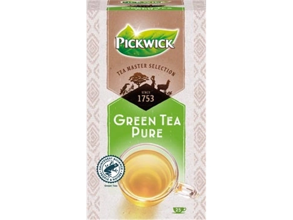 Een Pickwick Tea Master Selection, groene thee, pak van 25 stuks koop je bij Muys Kantoor & Kado