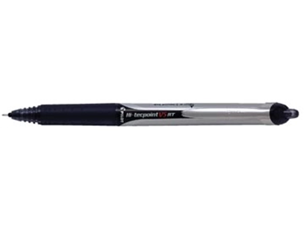 Een Pilot Roller Hi-Tecpoint V5 RT Retractable, schrijfbreedte 0,25 mm, zwart koop je bij best4office