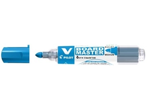 Een Pilot V-Board Master whiteboardmarker, ronde punt, 2,3 mm, blauw koop je bij best4office