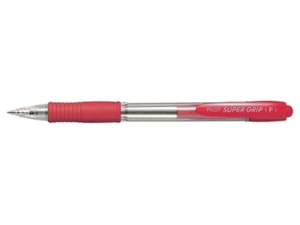 Een Pilot balpen Super Grip rood koop je bij Muys Kantoor & Kado