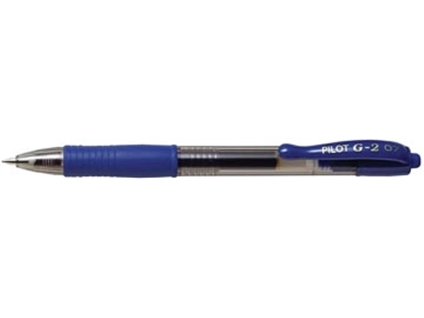 Een Pilot roller intrekbare Gelpen G-2 blauw koop je bij Muys Kantoor & Kado