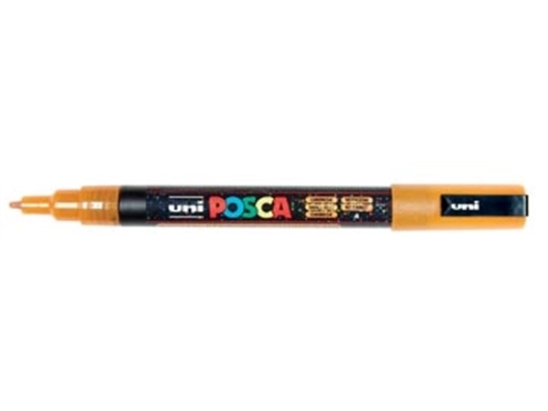 Een Posca paintmarker PC-1MC glitter oranje koop je bij best4office