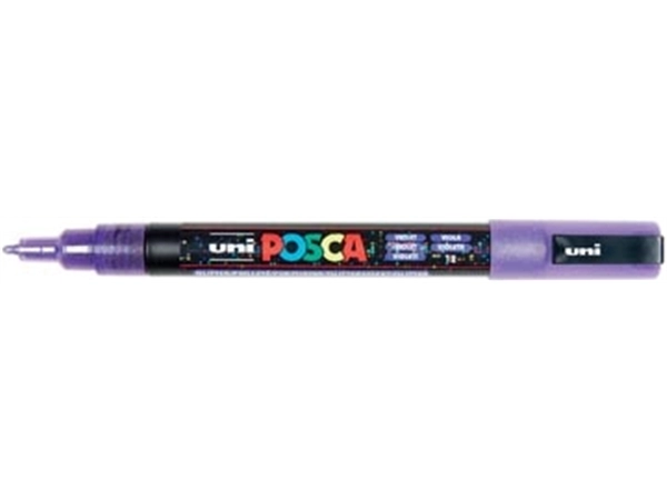 Een Posca paintmarker PC-3M glitter violet koop je bij best4office