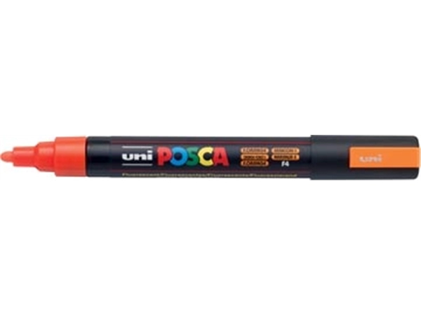 Een Posca paintmarker PC-5M fluo oranje koop je bij best4office