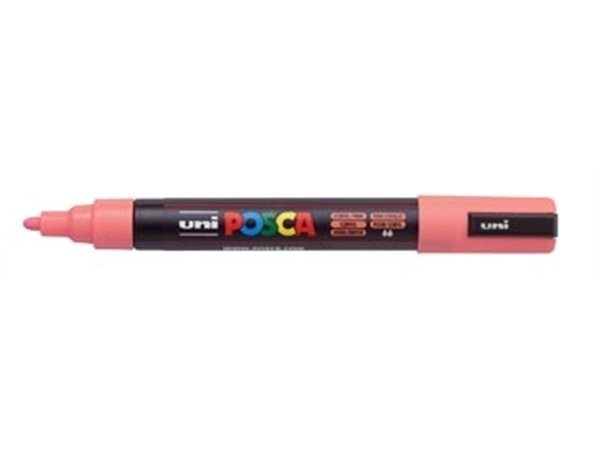 Een Posca paintmarker PC-5M koraalrood koop je bij best4office