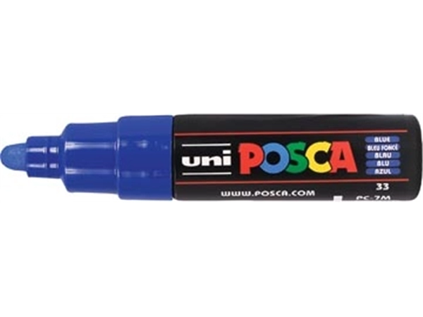 Een Posca paintmarker PC-7M donkerblauw koop je bij best4office