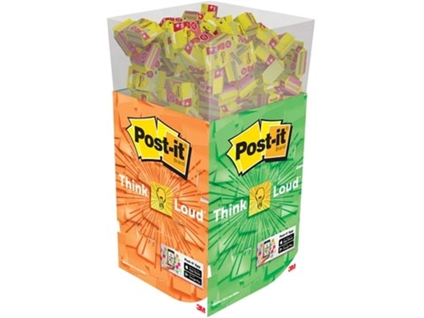 Een Post-it dumpbin display Notes kubus koop je bij best4office