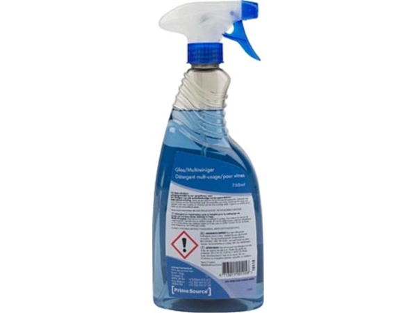 Een Primesource glas- en multireiniger, spray van 750 ml koop je bij Muys Kantoor & Kado