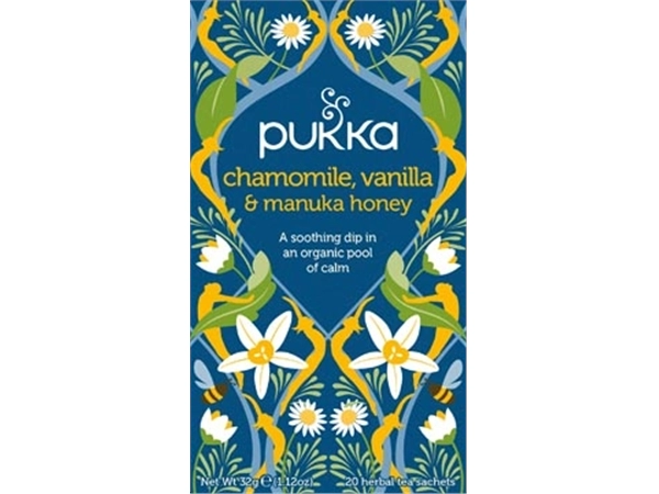 Een Pukka thee bio, Camomile - Vanilla, pak van 20 stuks koop je bij Muys Kantoor & Kado