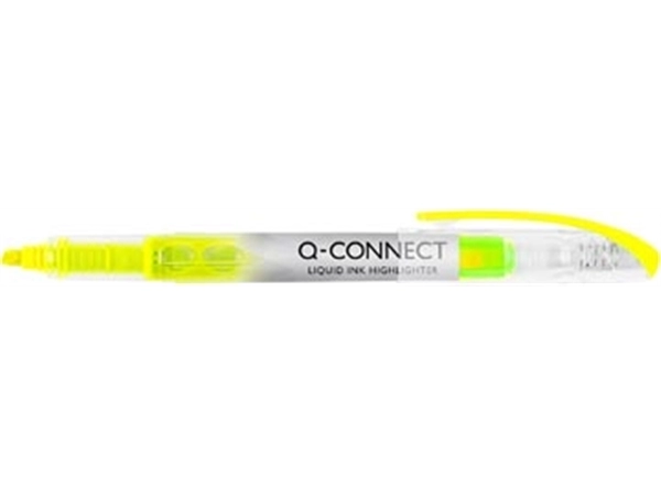 Een Q-CONNECT Liquid markeerstift, geel koop je bij best4office